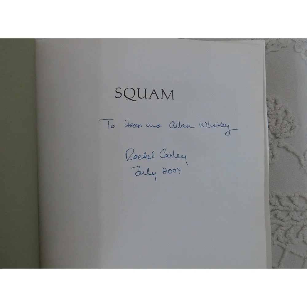 Squam Rachel Carley Signed Hardcover 2004 Squam Lakes Association History Book